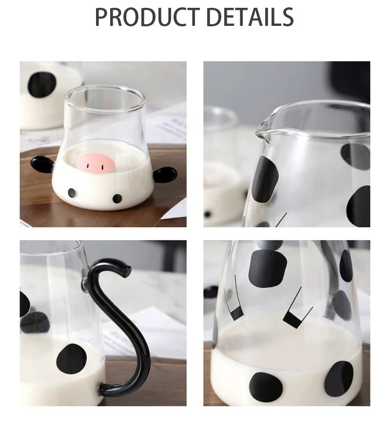 Cow Print Glassware