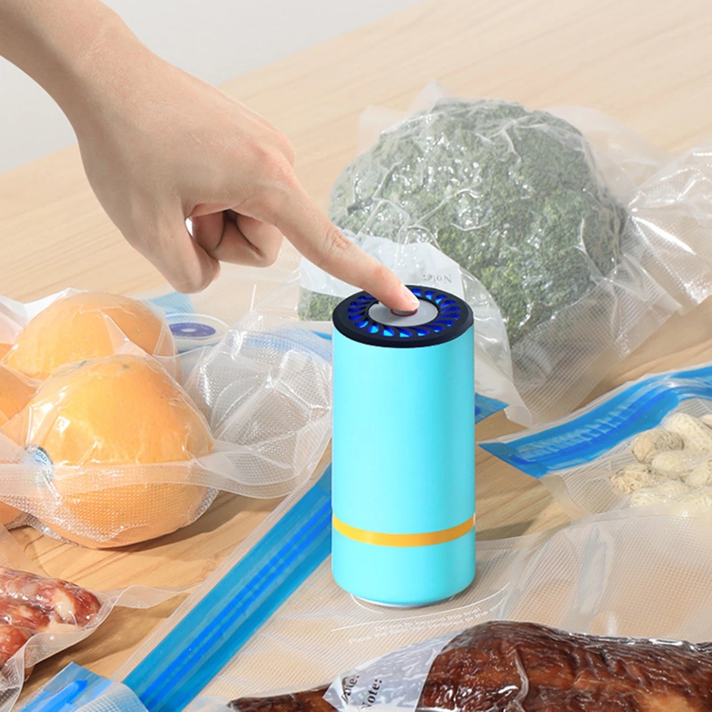 Portable vacuum sealer