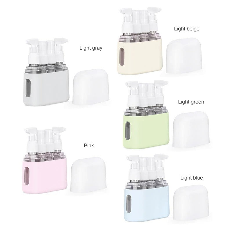 Travel Bottle Set Toiletry bag for the ultimate