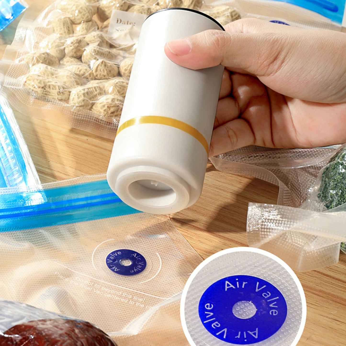 Portable vacuum sealer