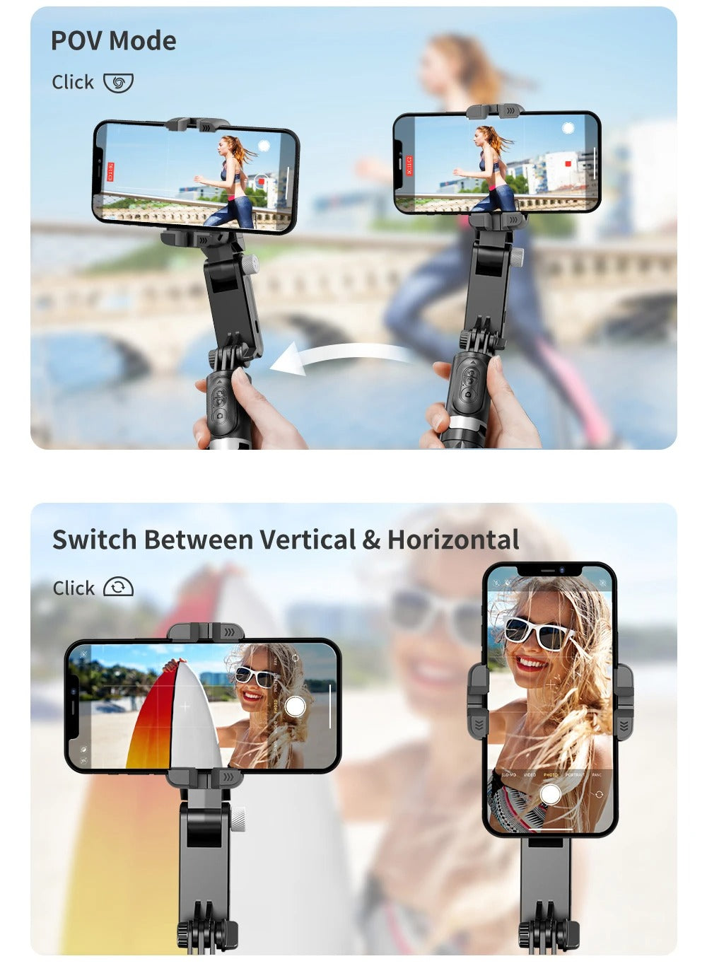 Gimbal Stabilizer for Smartphones Q18 Gimbal