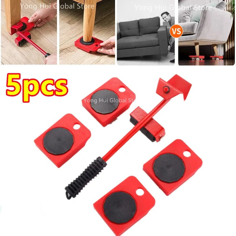 Furniture Movers Slides Kit Furniture Lift Mover Tool Set Mover Roller Wheel