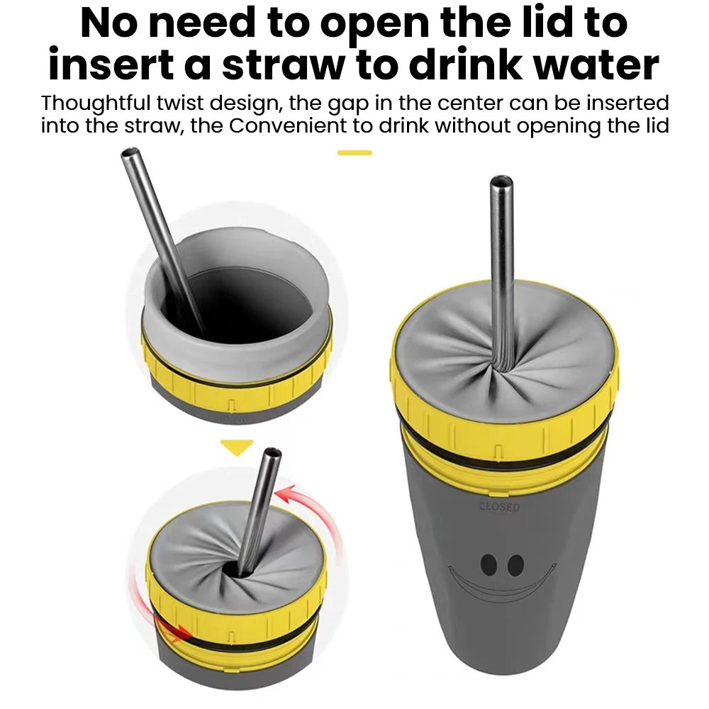 Twist-Lock Insulated Travel Cup