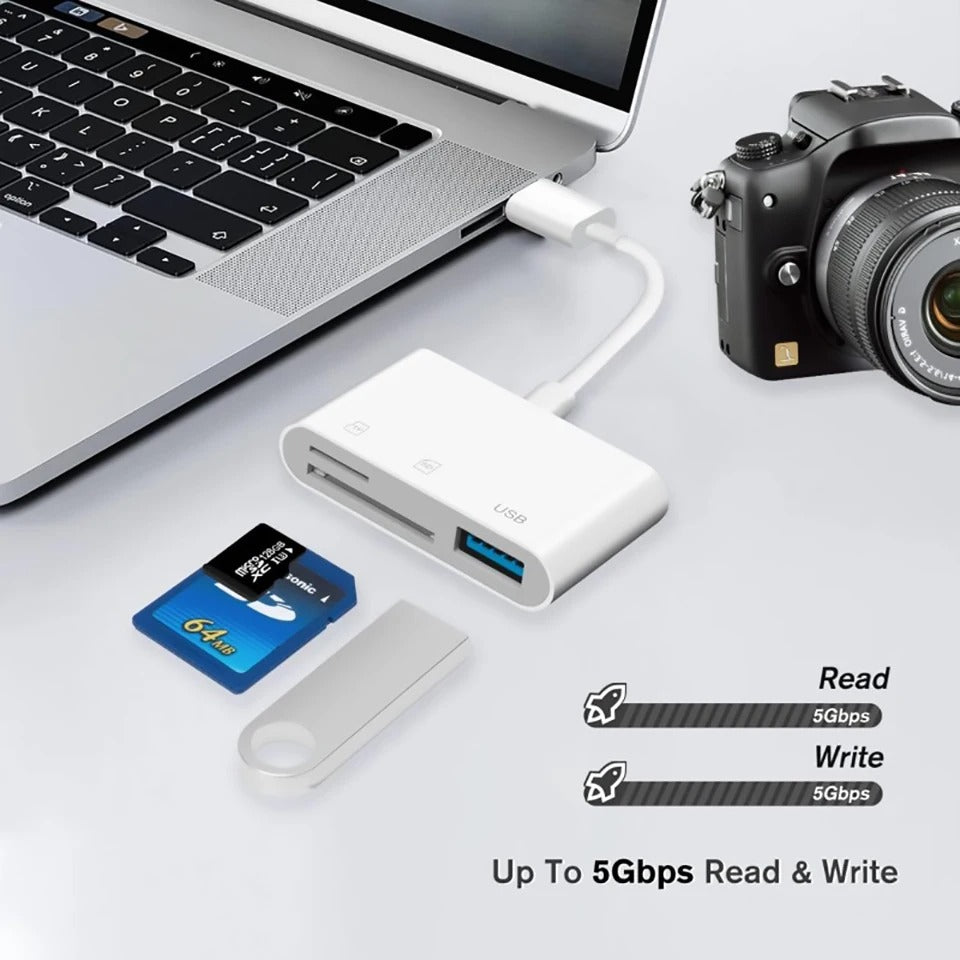 SD Card Reader 3 in 1