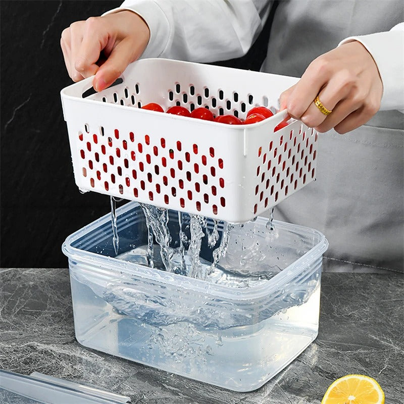 Draining Basket Containers 3pcs/ set