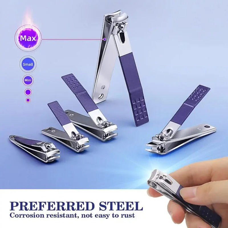 30-Piece Stainless Steel Manicure & Pedicure Set Nail Clippers Tool