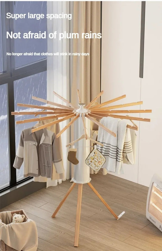 Indoor Folding Clothes Hanger Artifact Clothes Rack