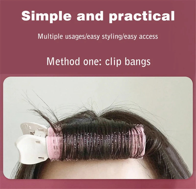 Natural Fluffy Hair Root Clips - Curly Rollers & Curlers - Bangs Styling Clips