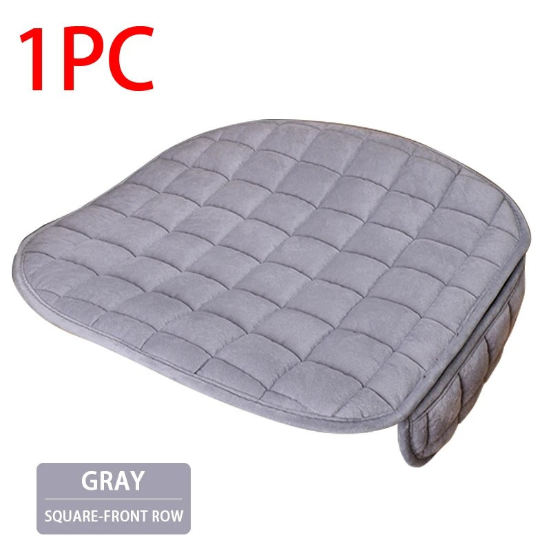 Plush Car Seat Cushion