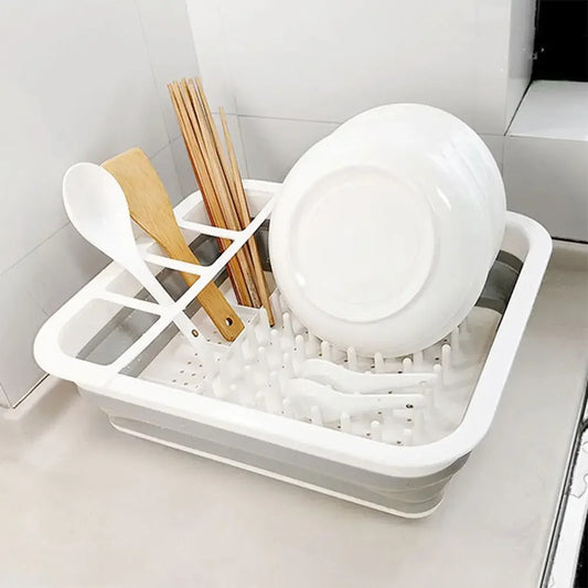 Foldable Kitchen Basket for Washing and Draining Vegetables