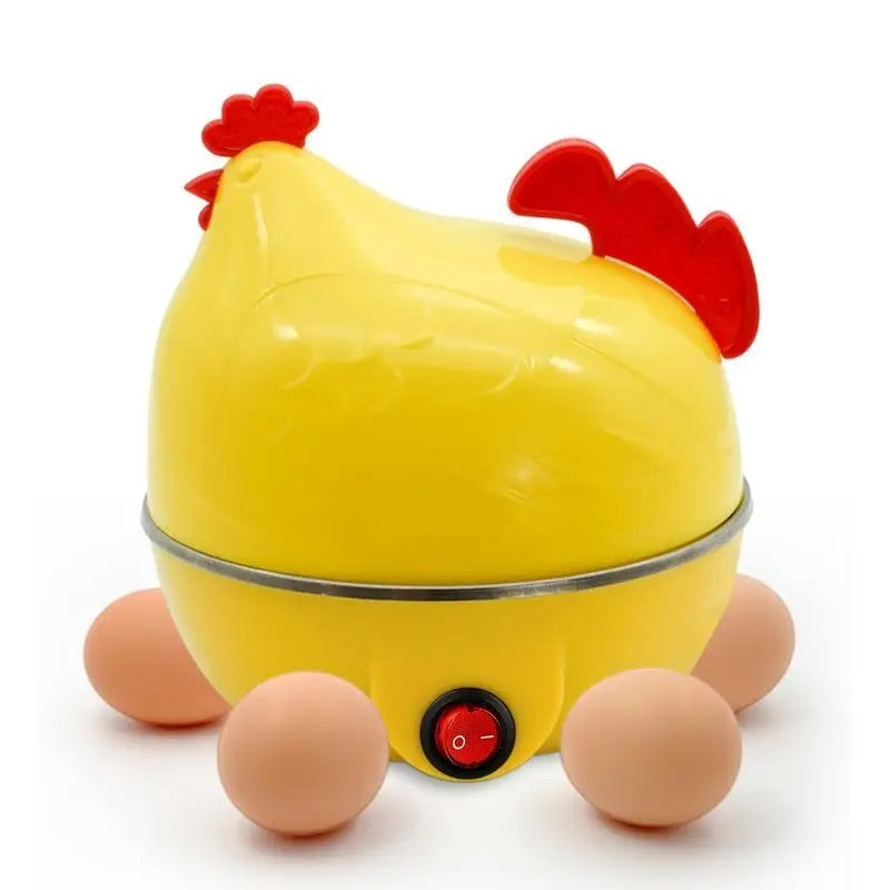 Chicken-shaped egg cooker