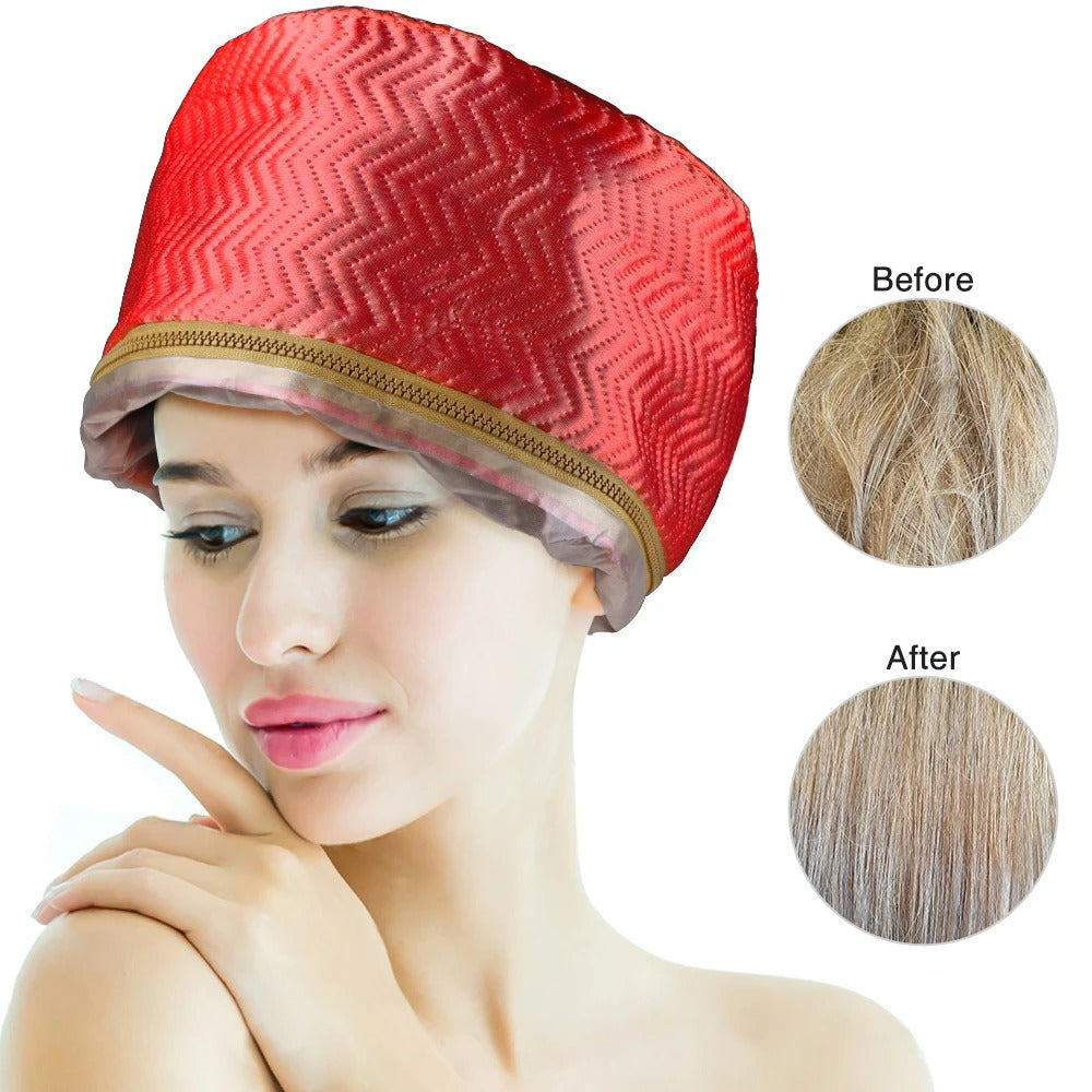 Electric hair cap hat