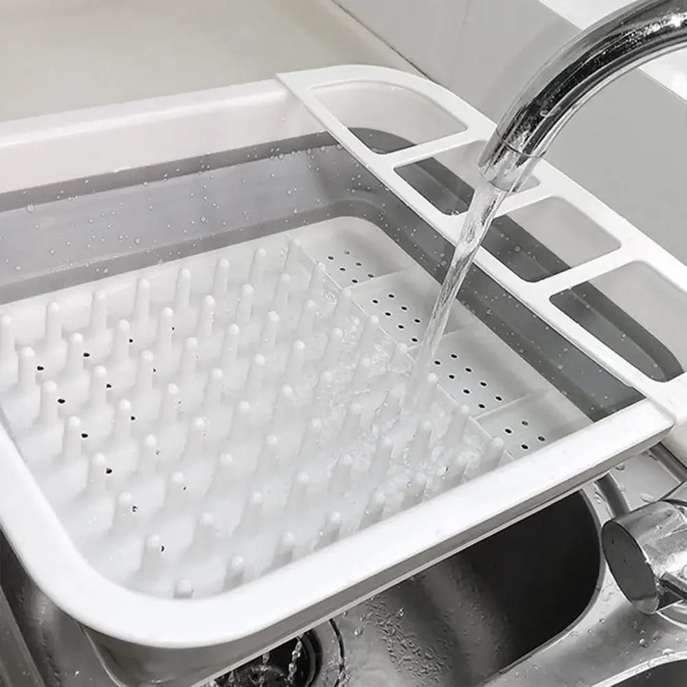 Foldable Kitchen Basket for Washing and Draining Vegetables