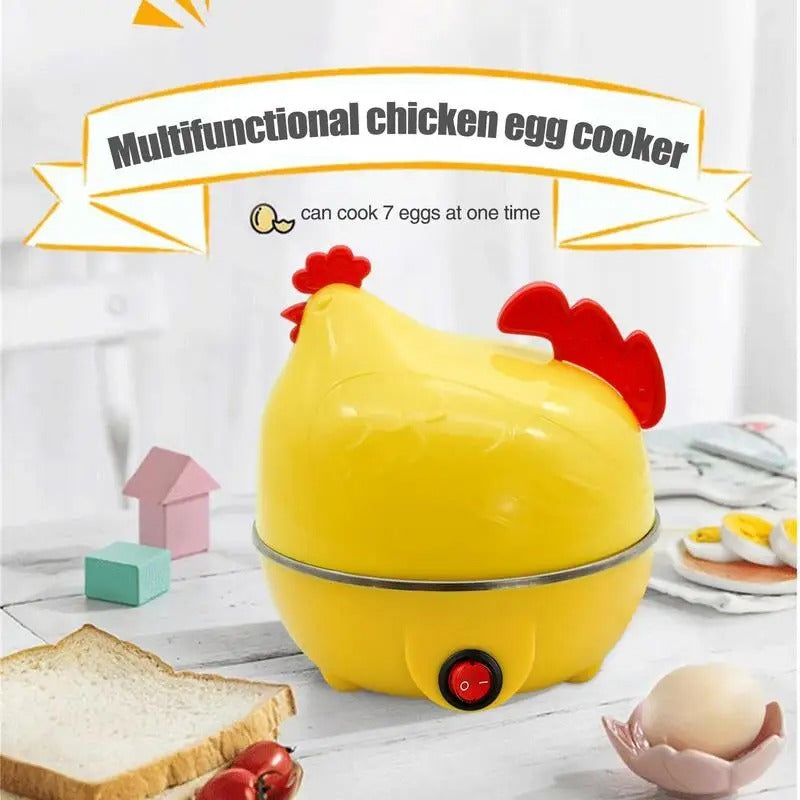 Chicken-shaped egg cooker