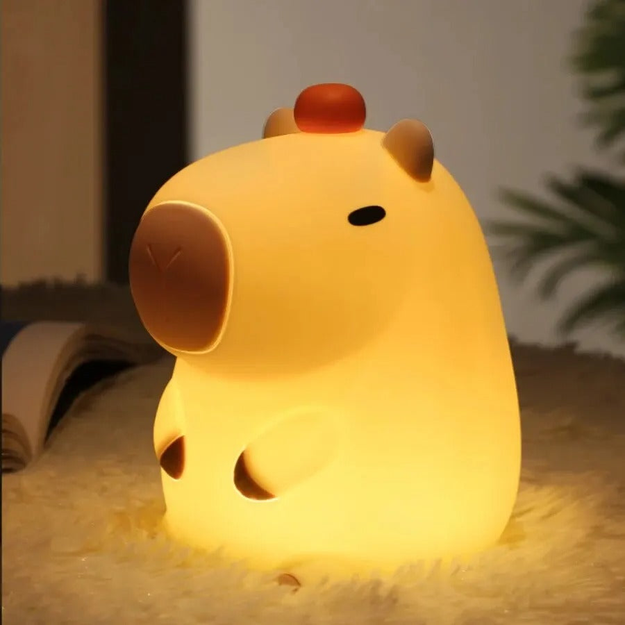 Adorable Capybara Night Light