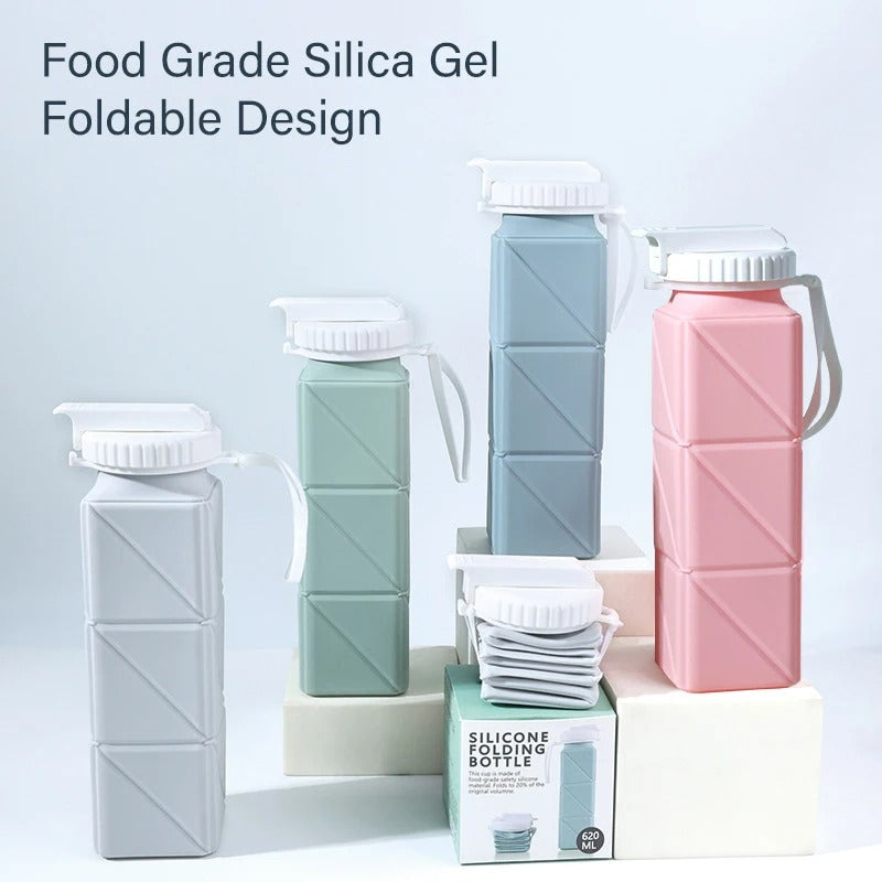 Silicone Collapsible Water Bottle