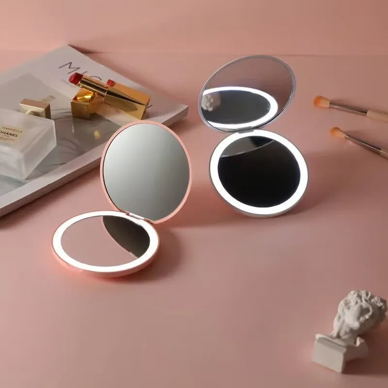 LED light makeup mirror