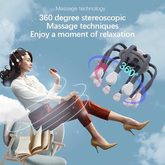 Electric Scalp Head Massager