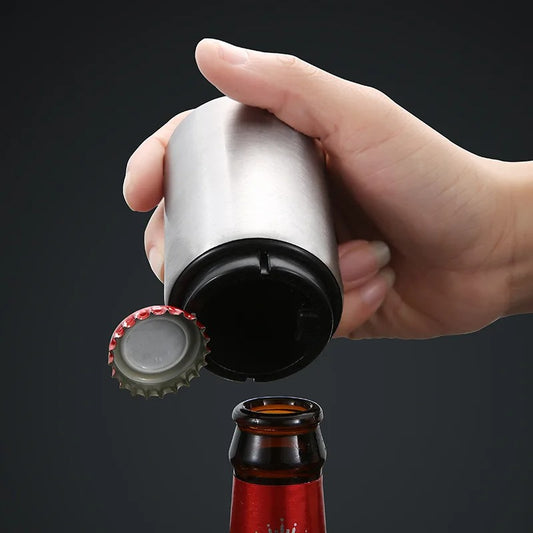 Automatic Beer Bottle Opener Stainless Steel Beer Soda Cap Opener