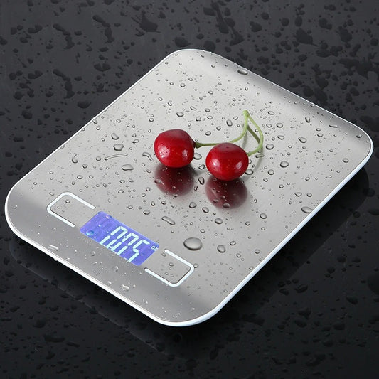 Rechargeable kitchen scale