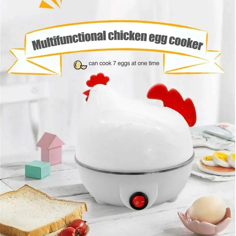 Chicken-shaped egg cooker