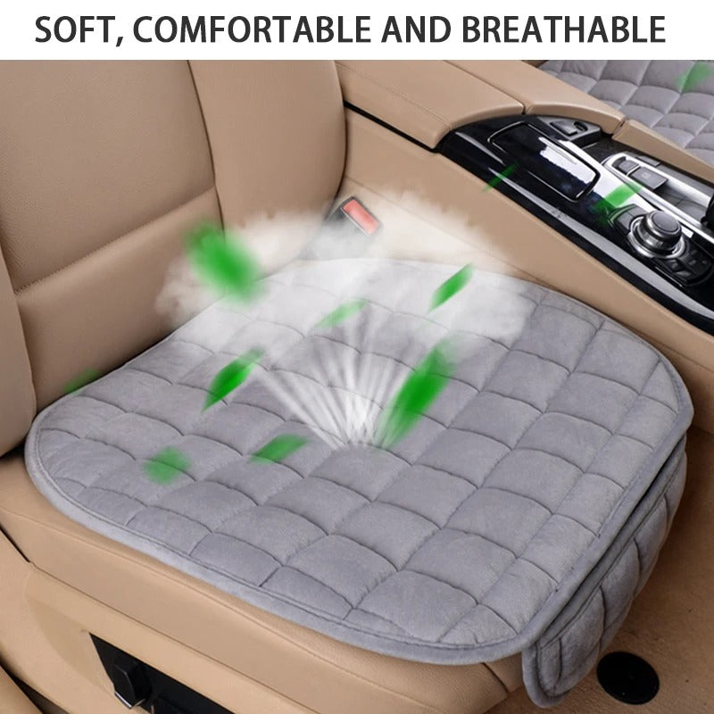 Plush Car Seat Cushion