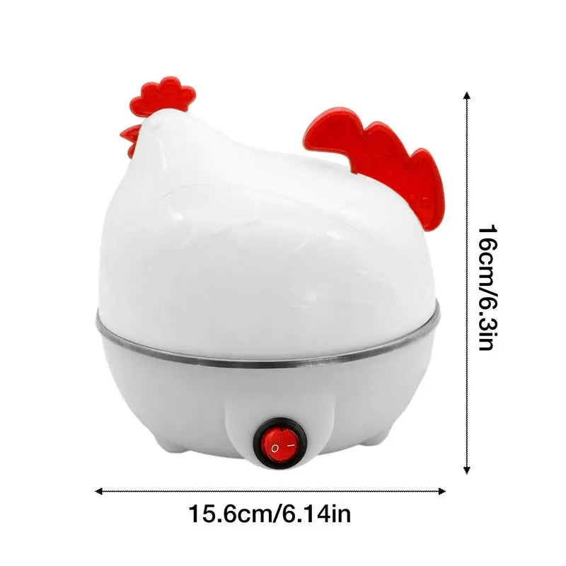 Chicken-shaped egg cooker