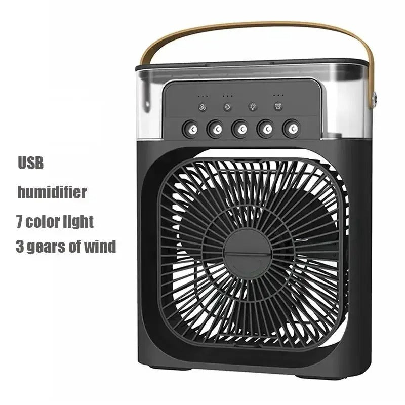 Portable Air Conditioner Fan, 3 In 1 Ice Mist Mini Evaporative Portable Air Cooler