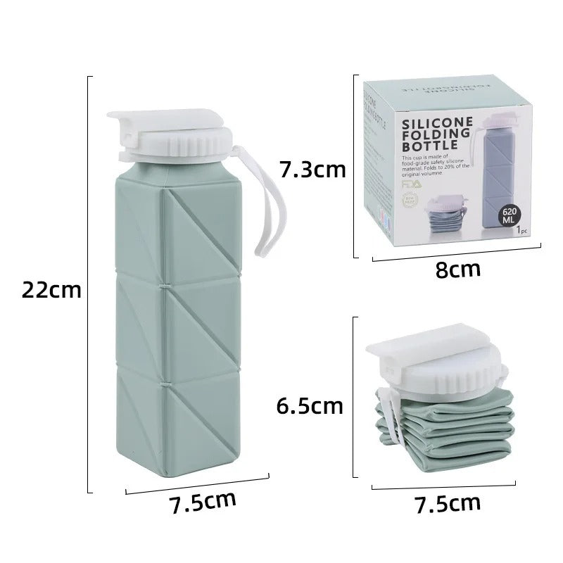 Silicone Collapsible Water Bottle