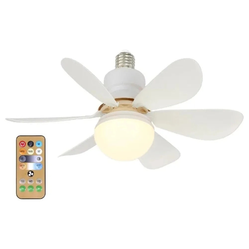 LED Ceiling Fan Light - Flower Fan Light