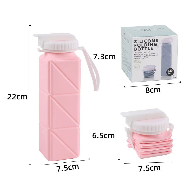 Silicone Collapsible Water Bottle