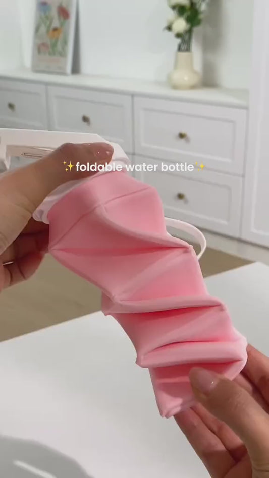 Silicone Collapsible Water Bottle