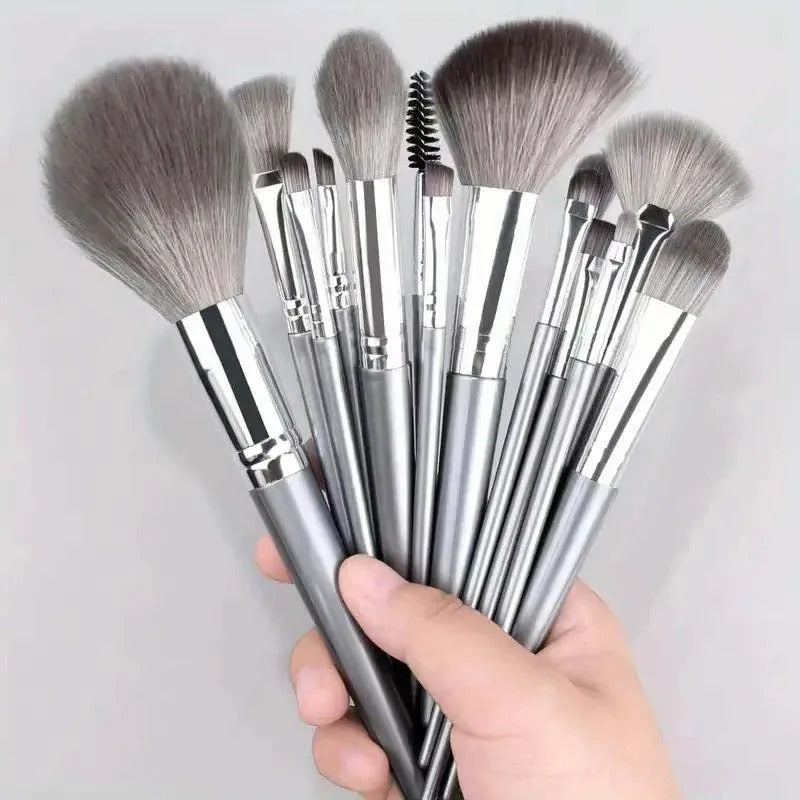 Makeup Brush Set 14Pcs Soft Fluffy Cosmetic Powder Eye Shadow Foundation